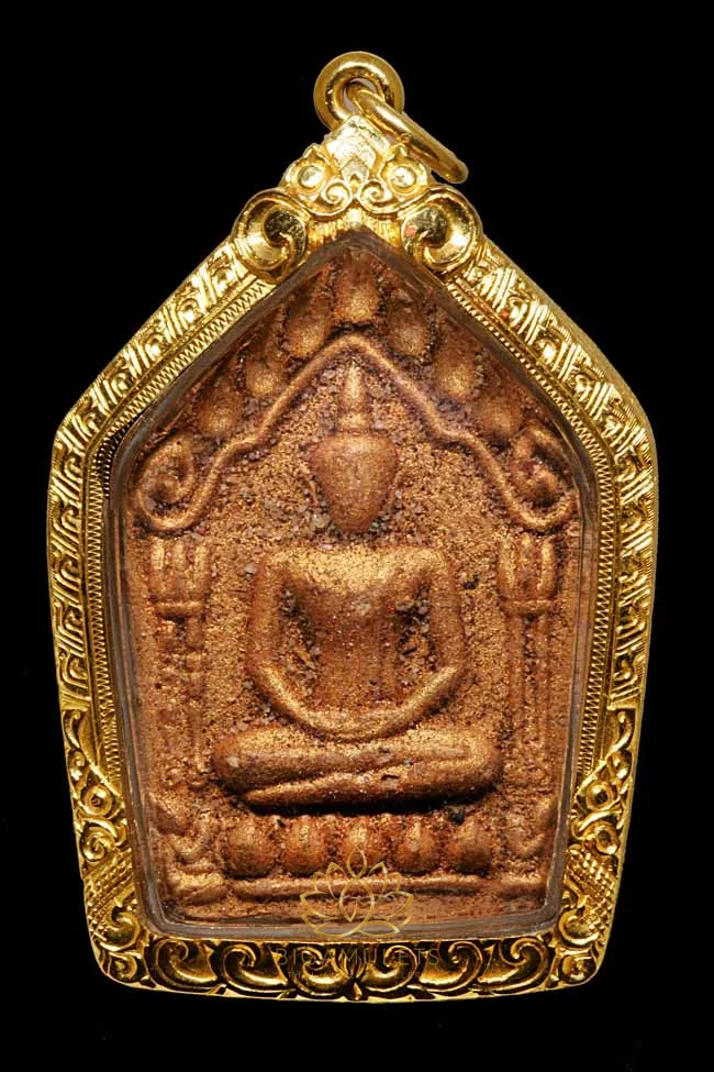 ขุนแผนพรายกุมารพิมพ์ใหญ่ เนื้อผงพรายทองคำ
